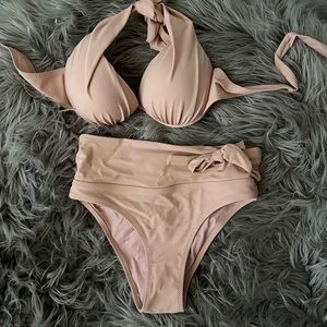 Fashion Nova never worn very light pink bikini